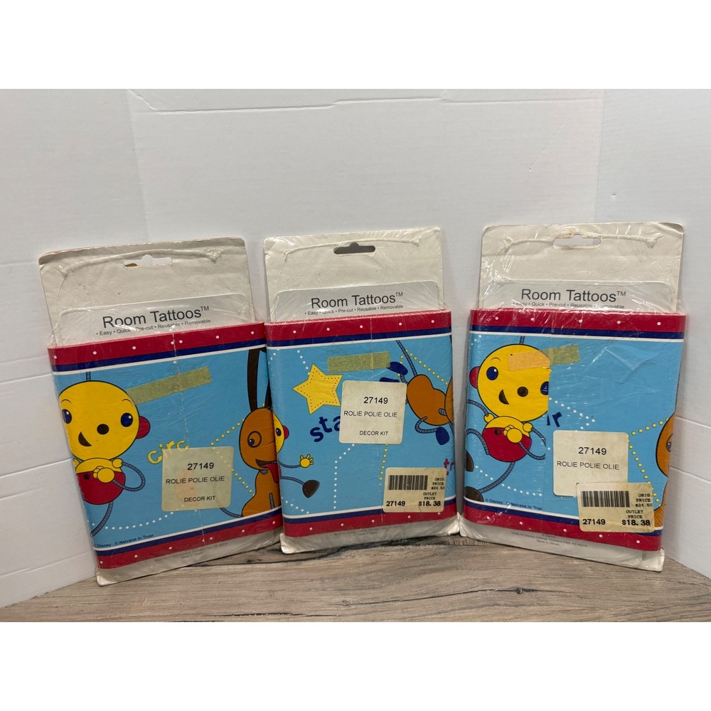 Disney Rolie Polie Olie Wallpaper Border Lot 3 Room Tattoos Prepasted 27149